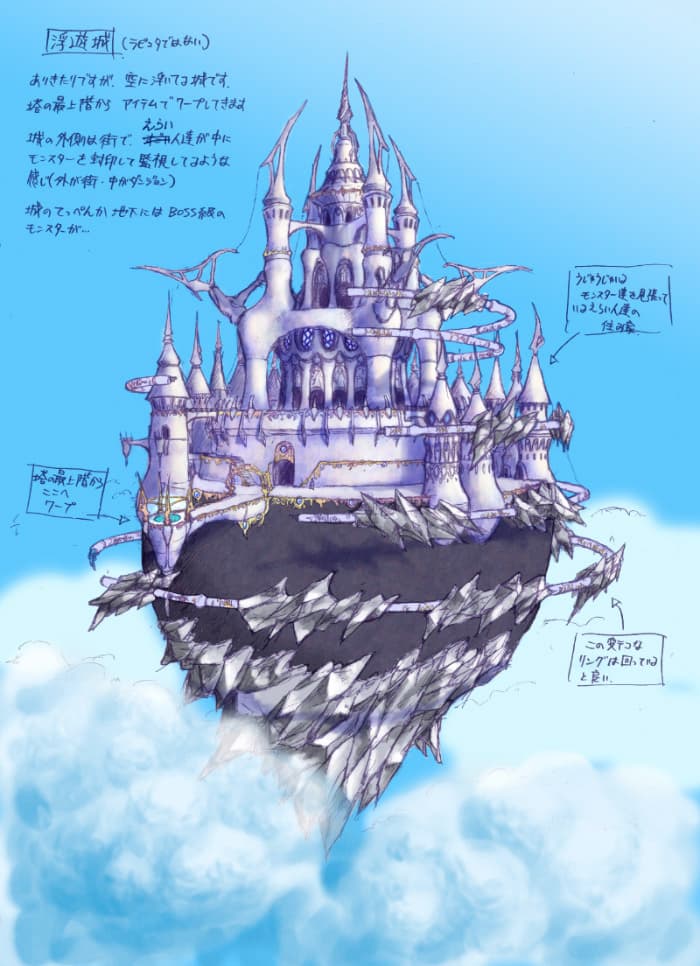 Mitsuhiro Arita tribute illustration to Vana'diel