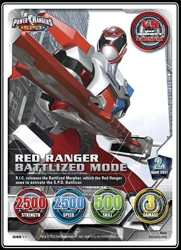 Red Ranger Battlized Mode