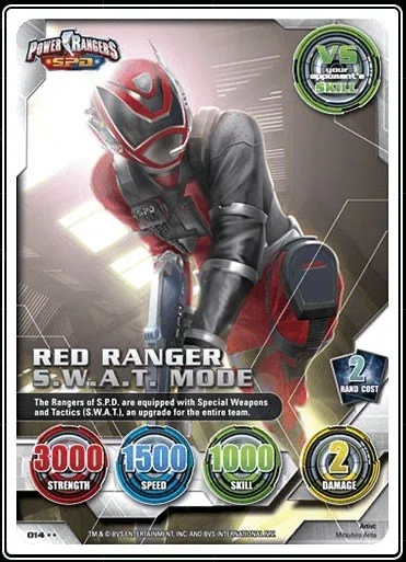 Red Ranger S.W.A.T. Mode